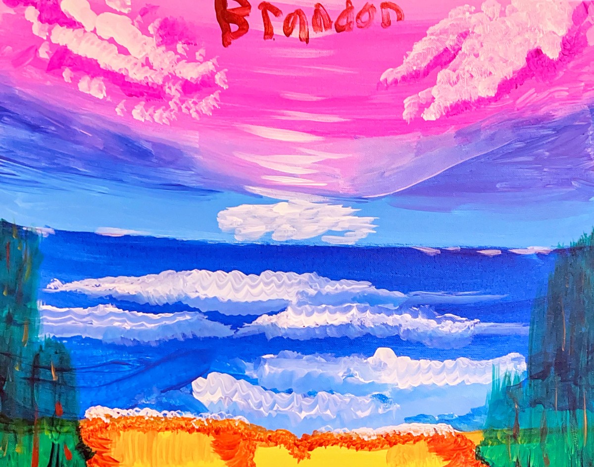 Waves on a Sandy Beach