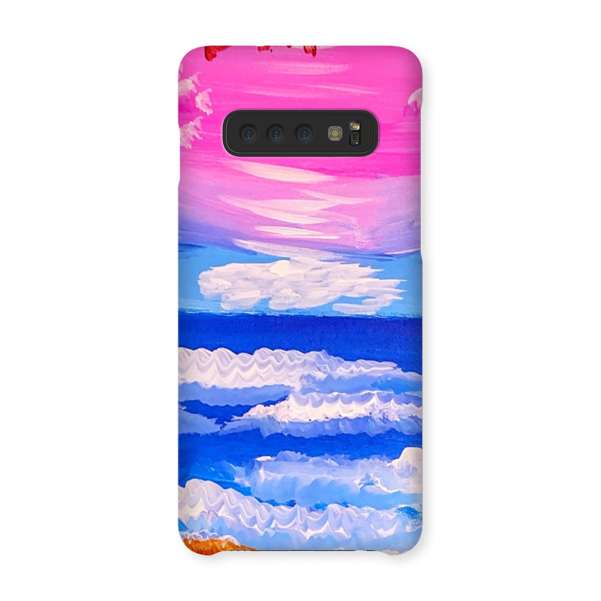 Waves on a Sandy Beach Snap Phone Case