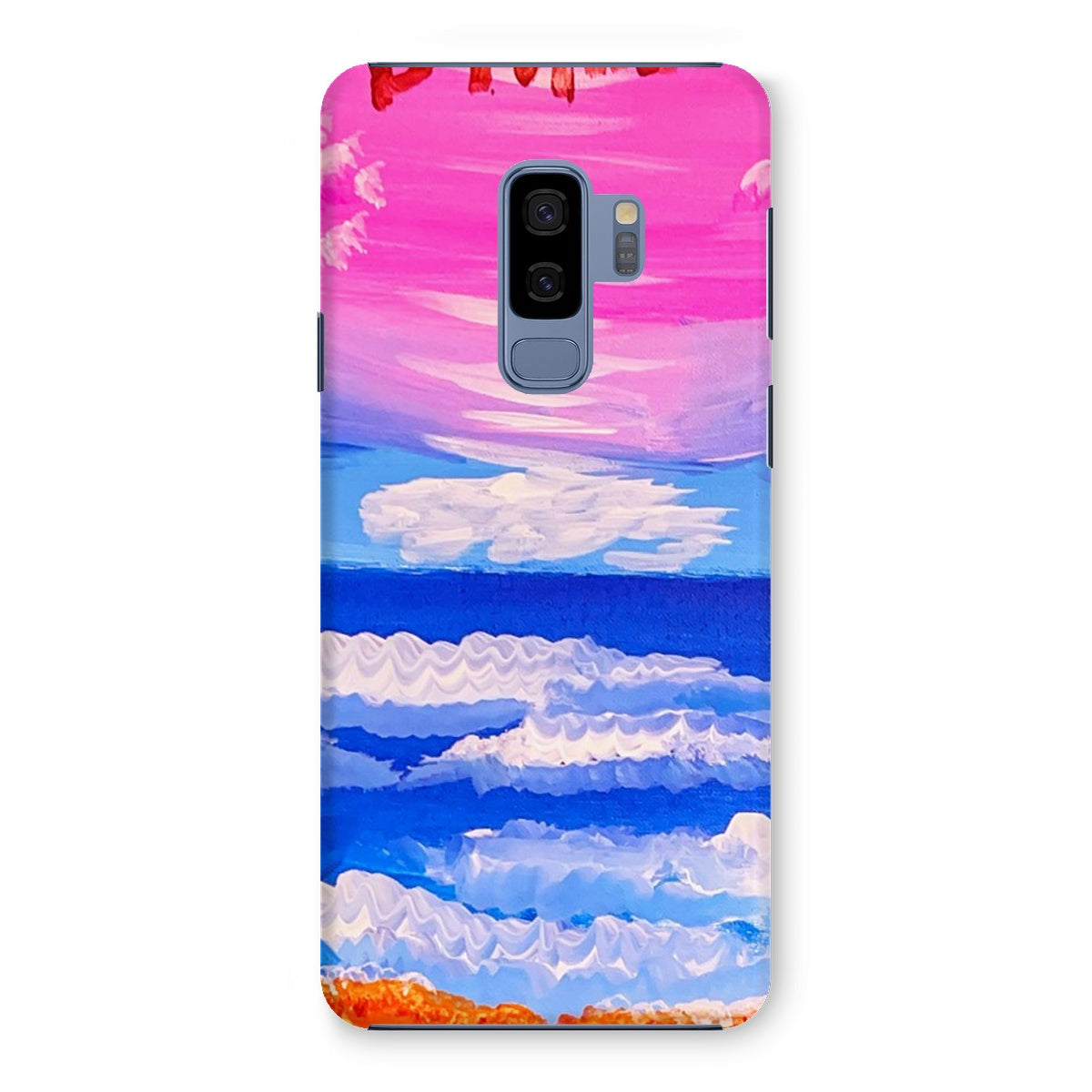 Waves on a Sandy Beach Snap Phone Case