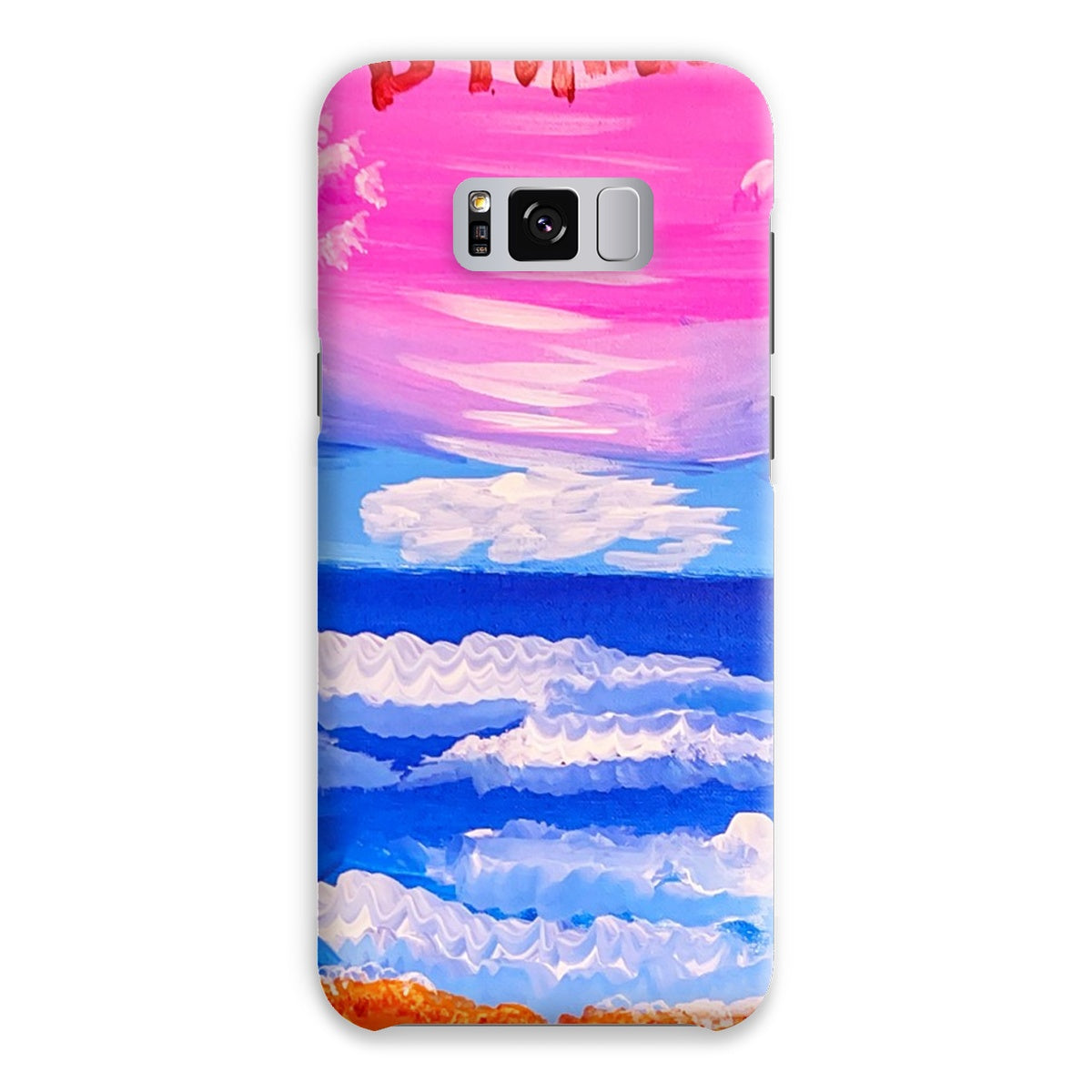 Waves on a Sandy Beach Snap Phone Case