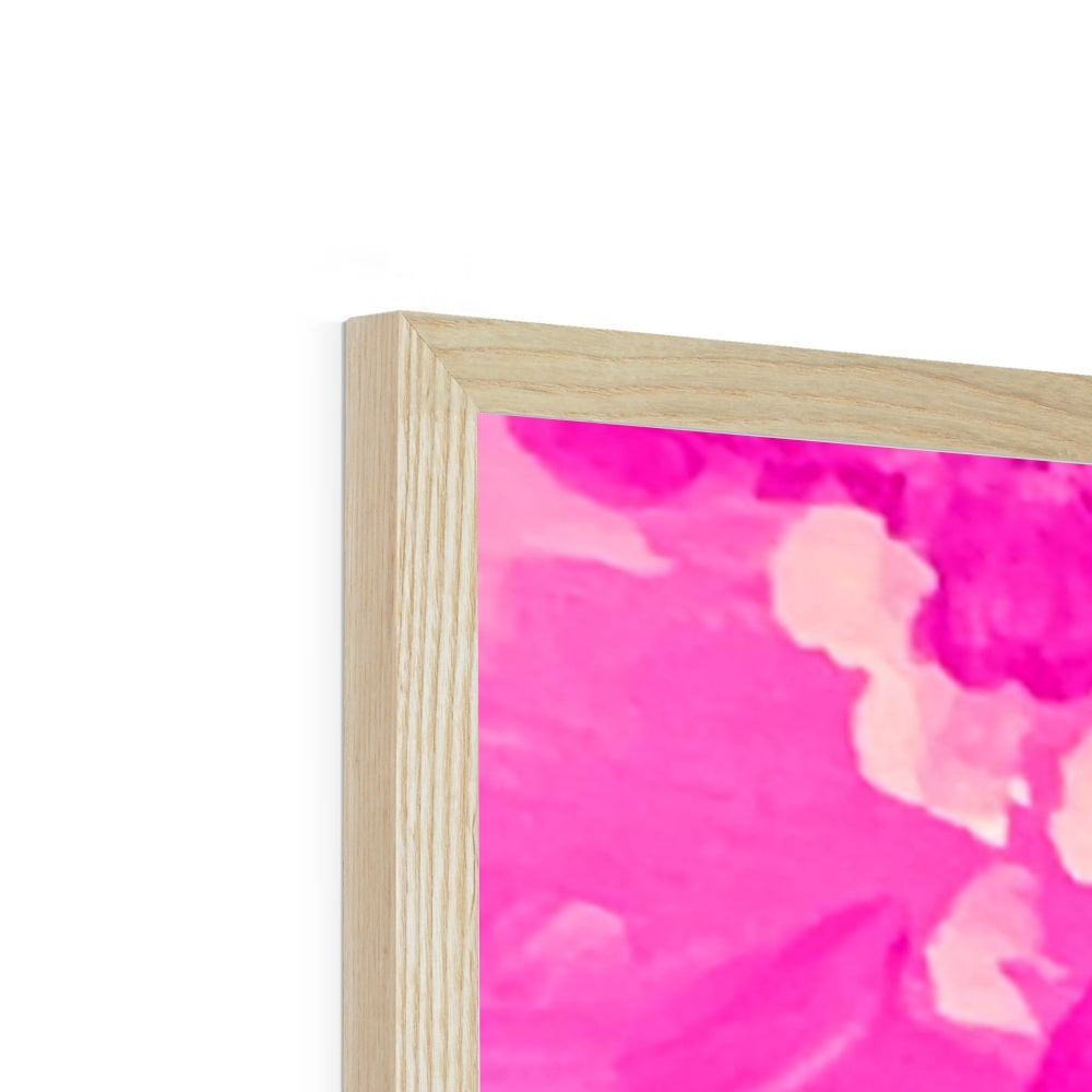 Waves on a Sandy Beach Framed Print