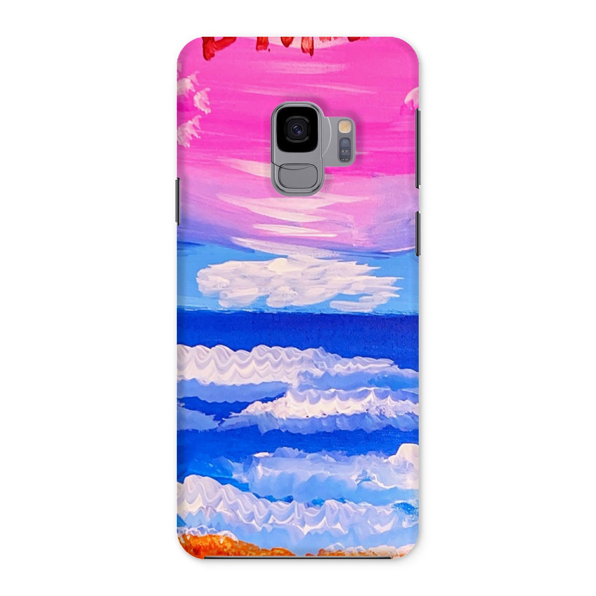 Waves on a Sandy Beach Snap Phone Case