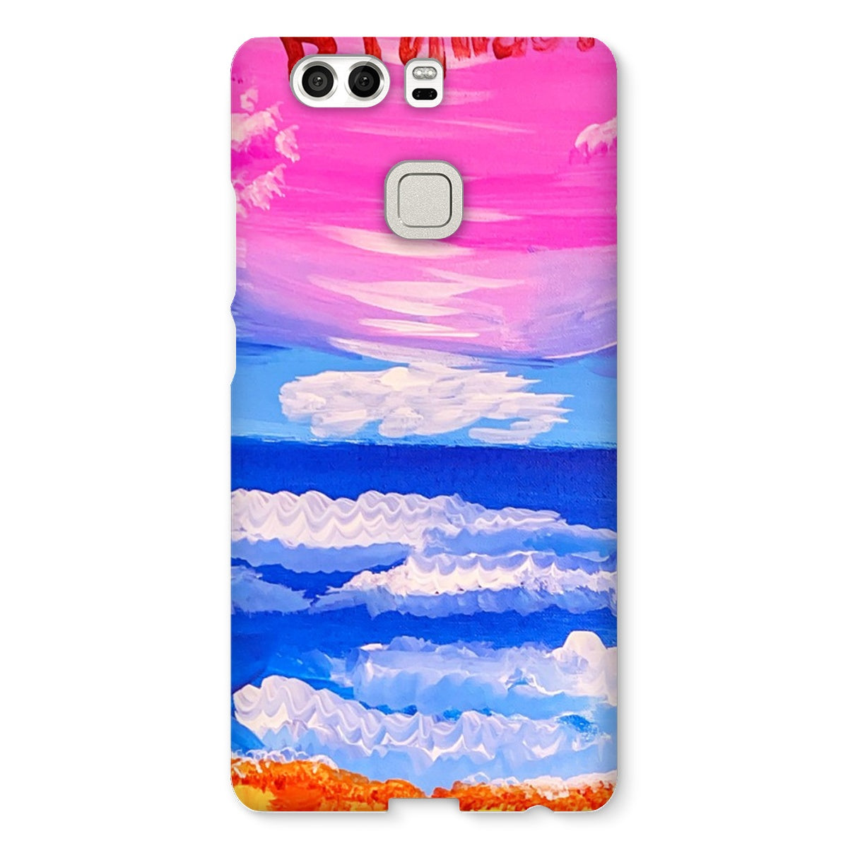 Waves on a Sandy Beach Snap Phone Case