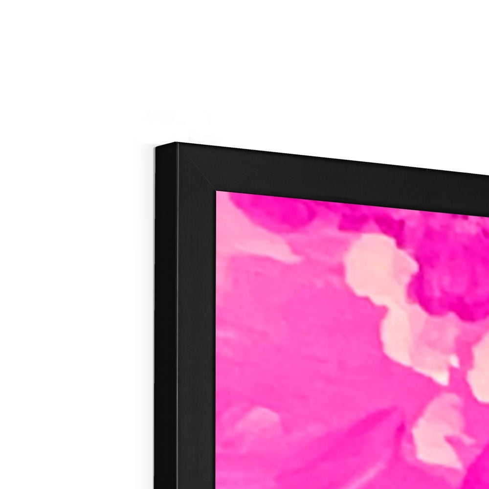 Waves on a Sandy Beach Framed Print