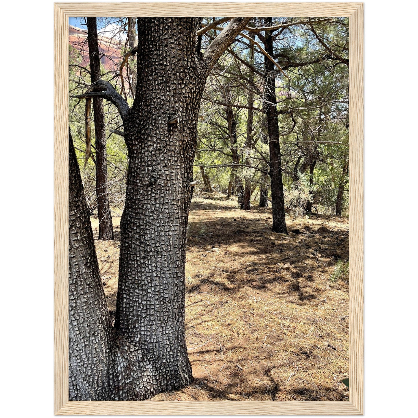 Growth in the Heat Premium Matte Paper Wooden Framed Poster