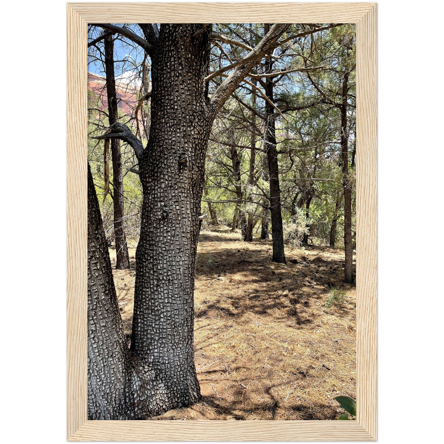 Growth in the Heat Premium Matte Paper Wooden Framed Poster