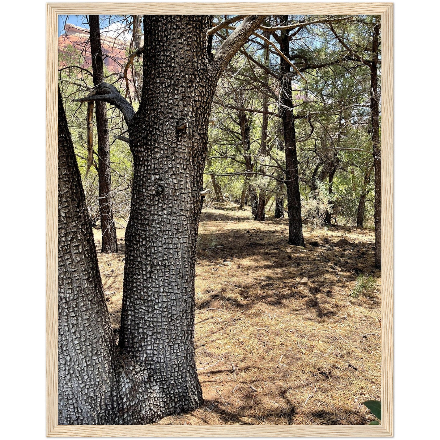 Growth in the Heat Premium Matte Paper Wooden Framed Poster