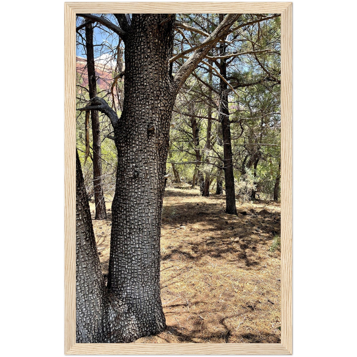 Growth in the Heat Premium Matte Paper Wooden Framed Poster