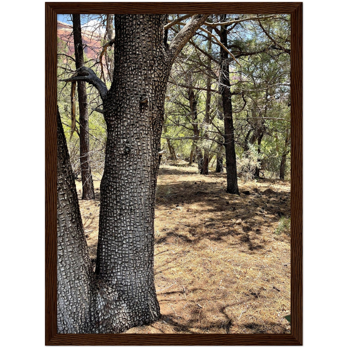 Growth in the Heat Premium Matte Paper Wooden Framed Poster