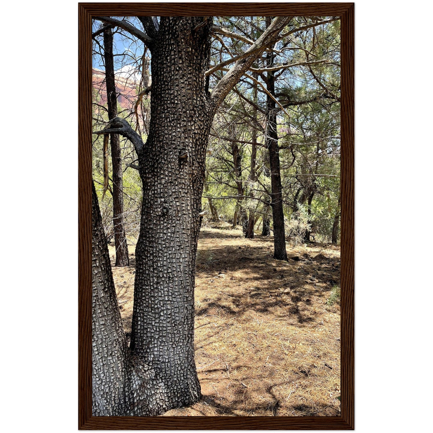 Growth in the Heat Premium Matte Paper Wooden Framed Poster