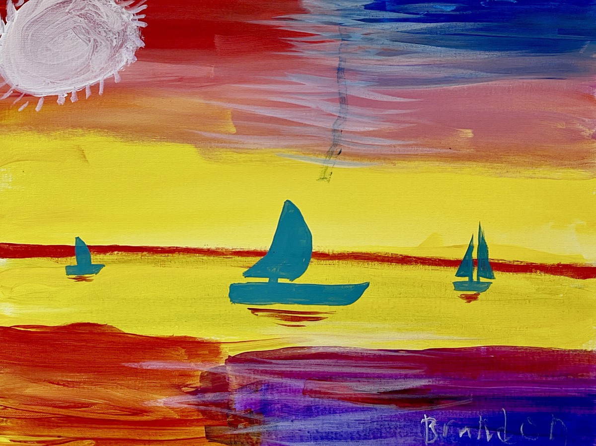 Sailing at Sunset