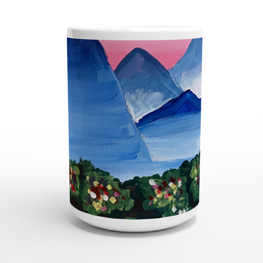 Changing Seasons - White 15oz Ceramic Mug