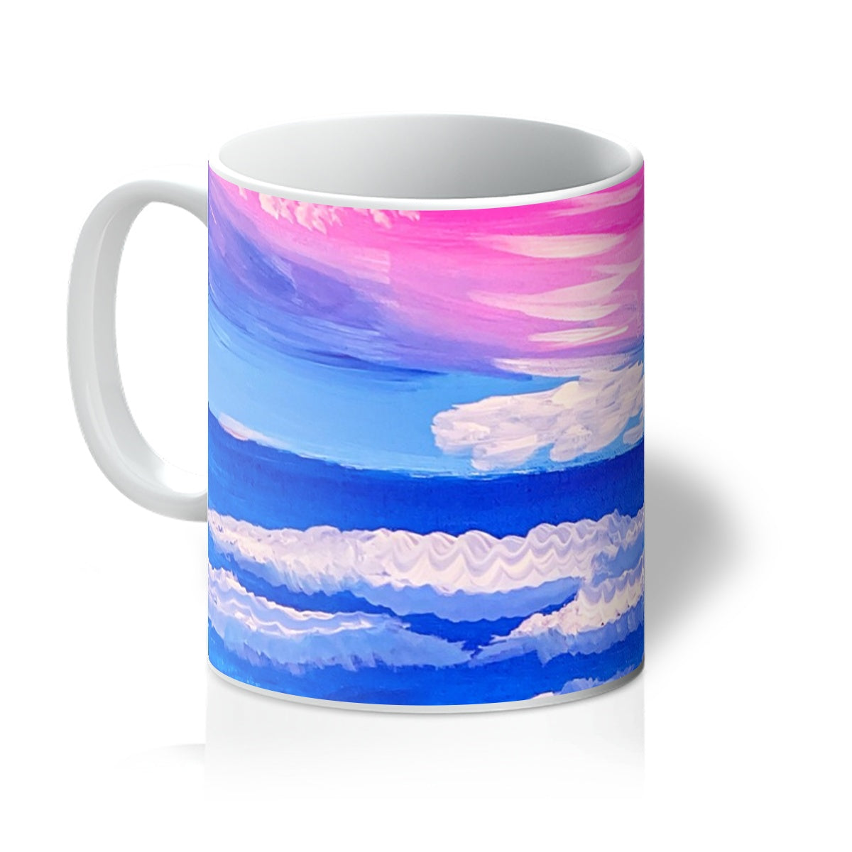 Waves on a Sandy Beach Mug