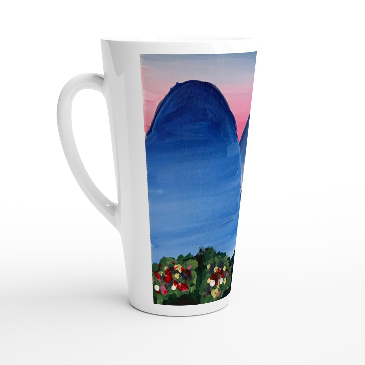 Changing Seasons - White Latte 17oz Ceramic Mug