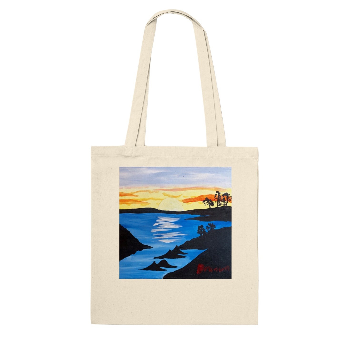 Tranquil Day -- Premium Tote Bag