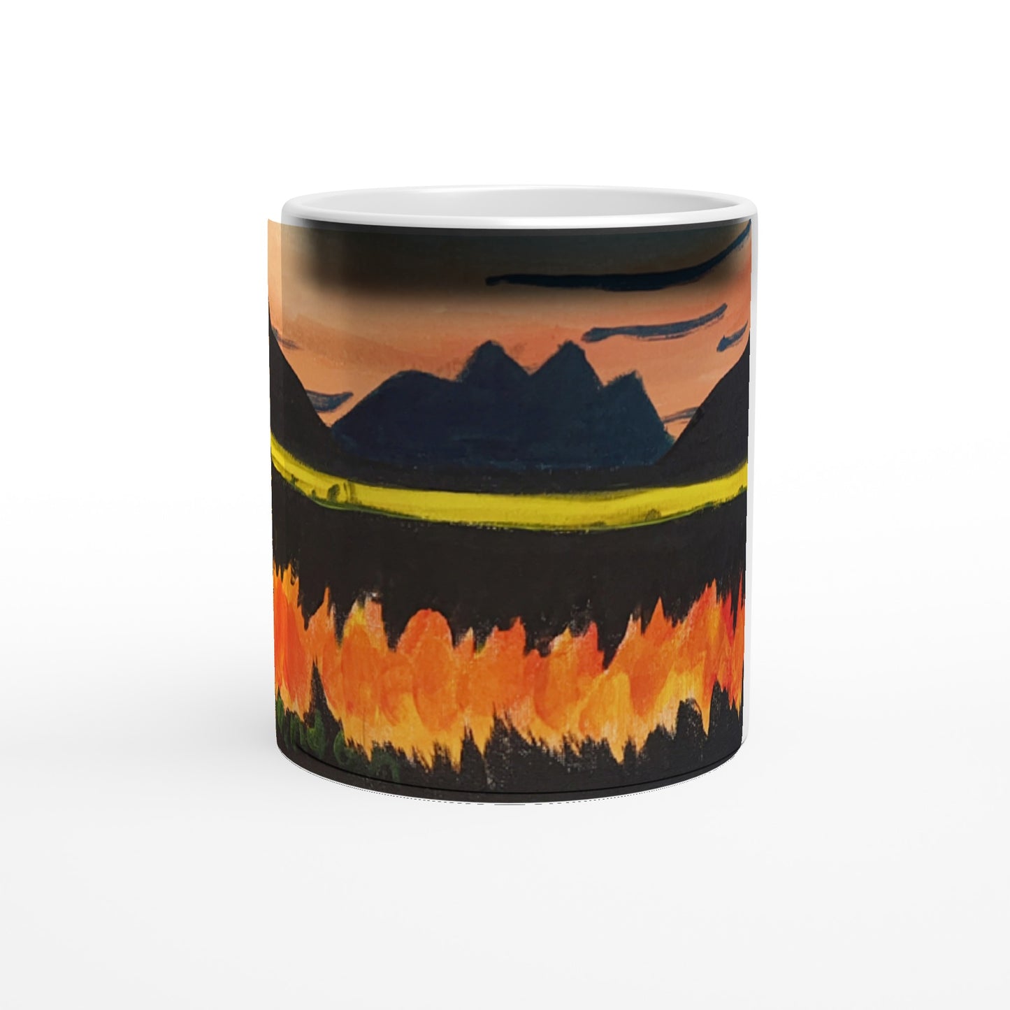 Fiery Sunset - Magic 11oz Ceramic Mug