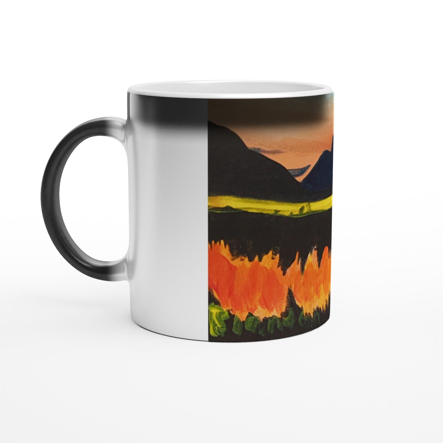 Fiery Sunset - Magic 11oz Ceramic Mug