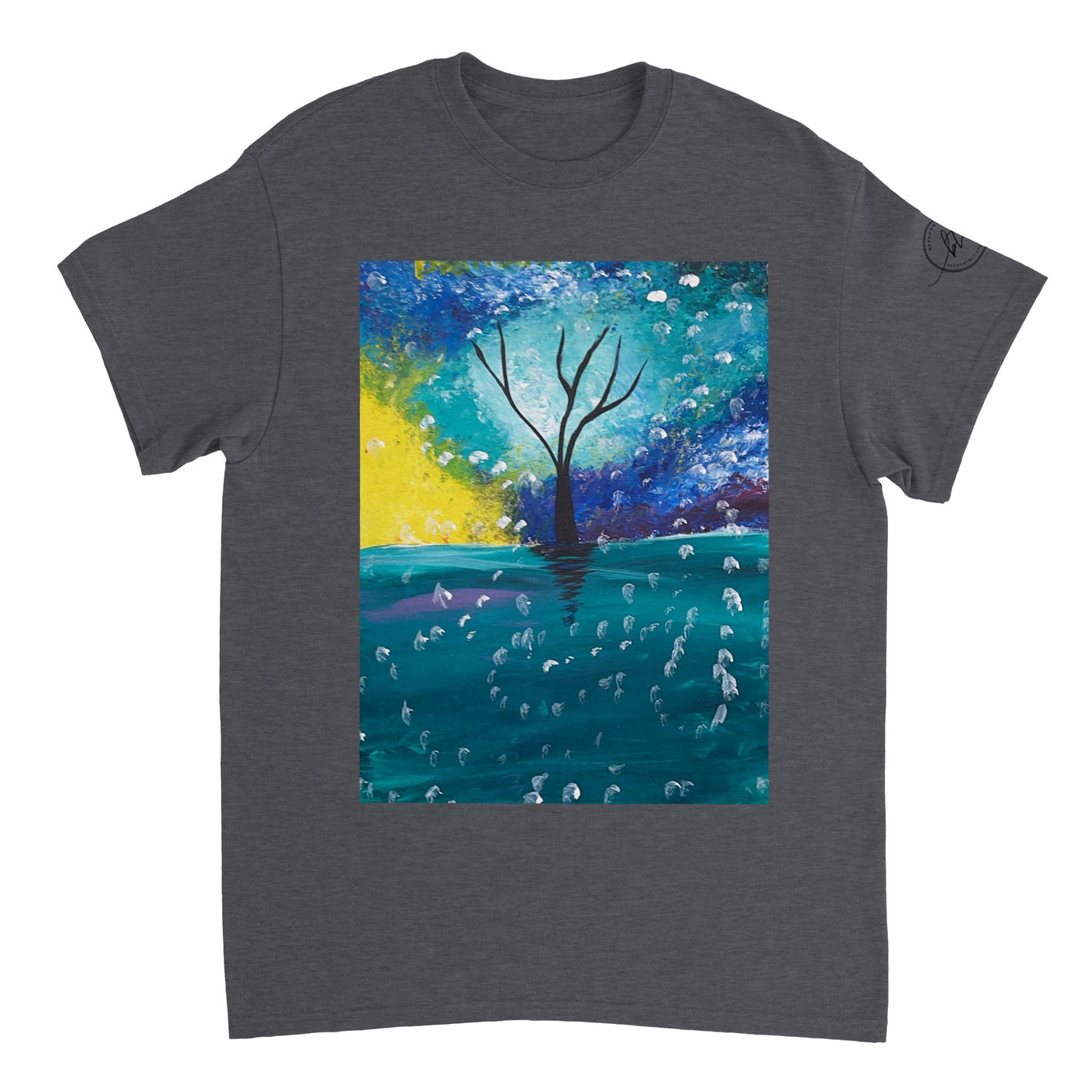 Sparkling Night -- Heavyweight Unisex Crewneck T-shirt