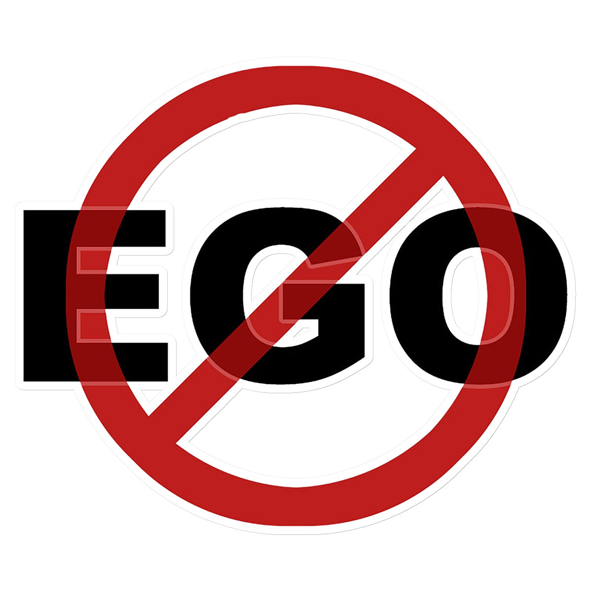 Play Without Ego Sticker