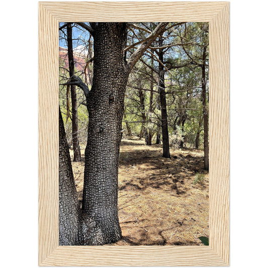 Growth in the Heat Premium Matte Paper Wooden Framed Poster